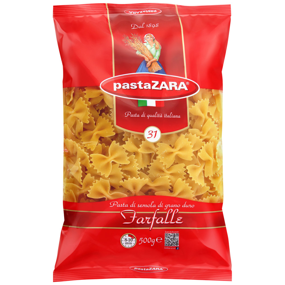 Макаронные изделия pasta Zara