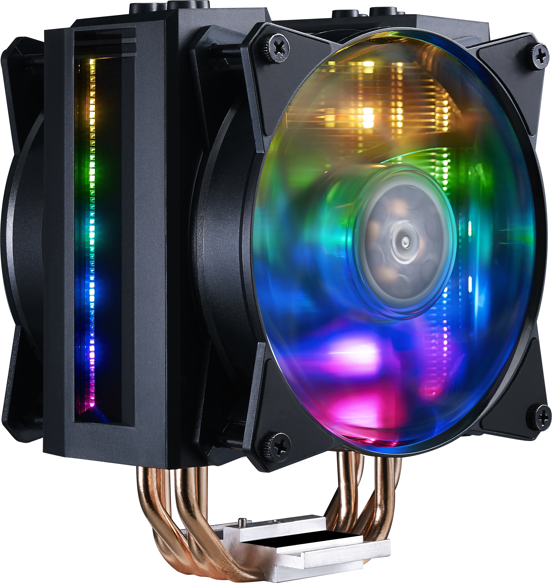 Кулер с подсветкой. Cooler Master MASTERAIR ma410m. Кулер Cooler Master MASTERAIR. Кулер для процессора Cooler Master MASTERAIR ma410m. Cooler Master MASTERAIR ma410m (mam-t4pn-218pc-r1).