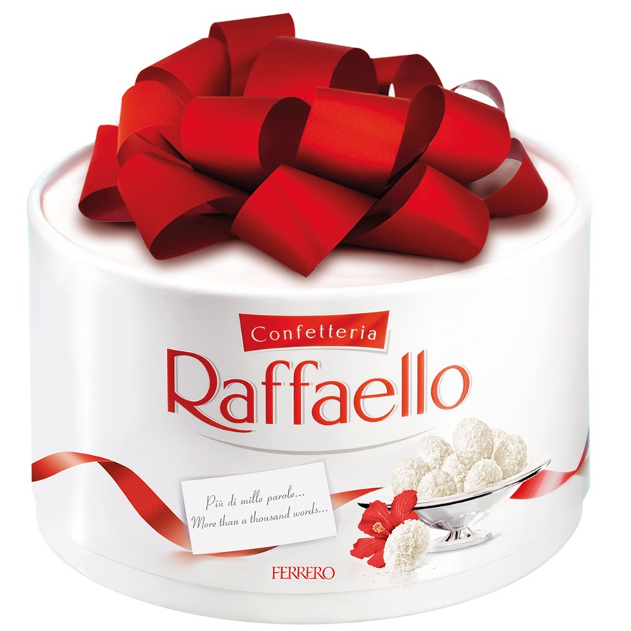 Конфеты Raffaello с цельным миндальным орехом в кокосовой обсыпке - знамени...