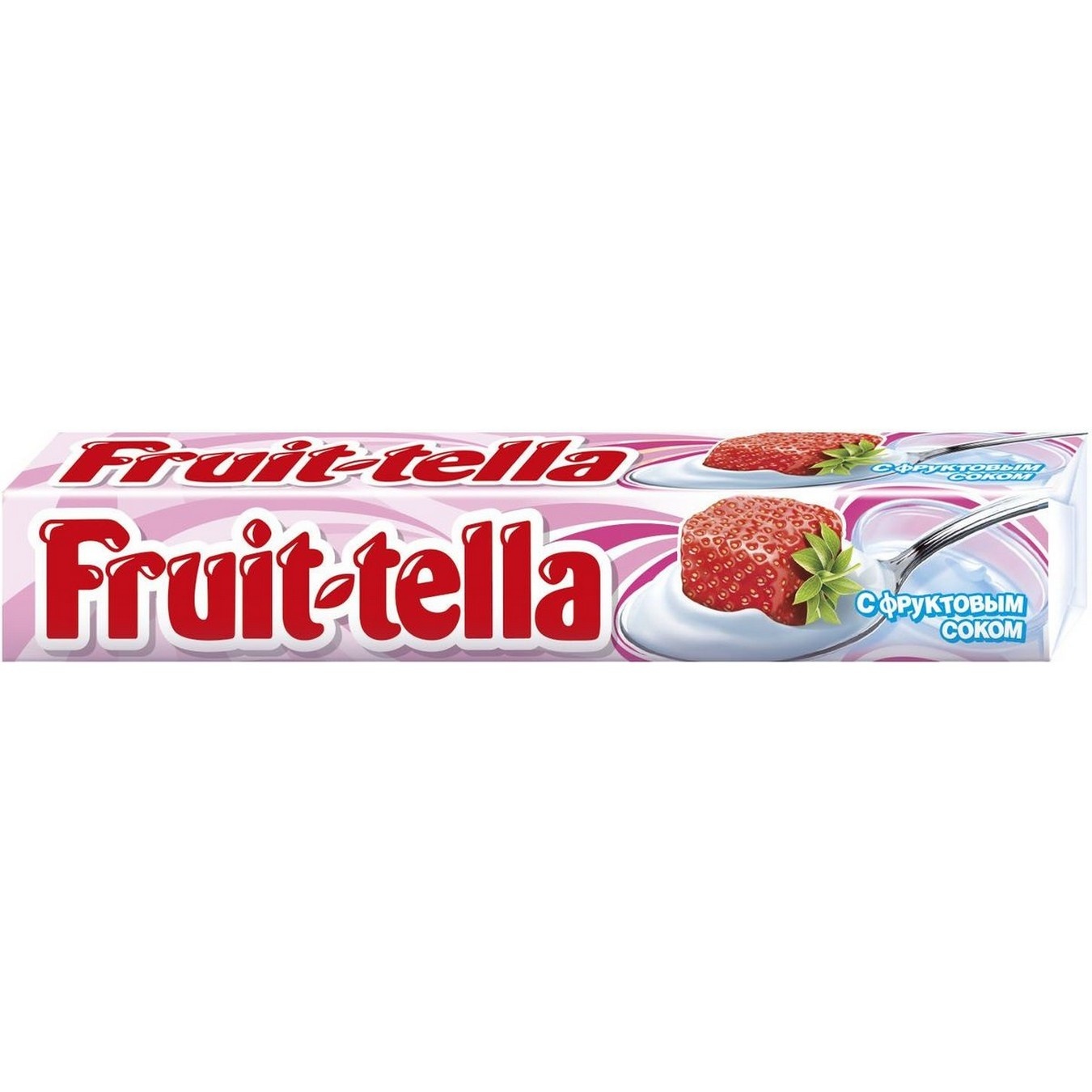 Жевательные конфеты Fruittella со вкусом клубничного йогурта 41г