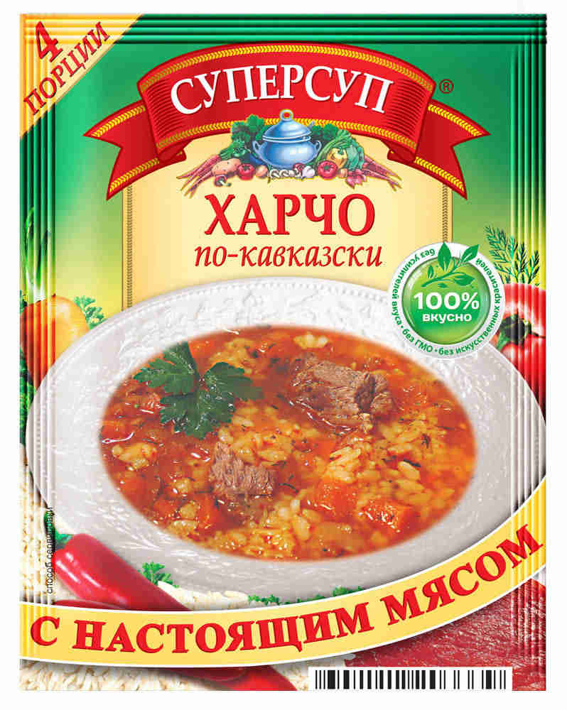 Суп русский продукт 70г Суперсуп харчо