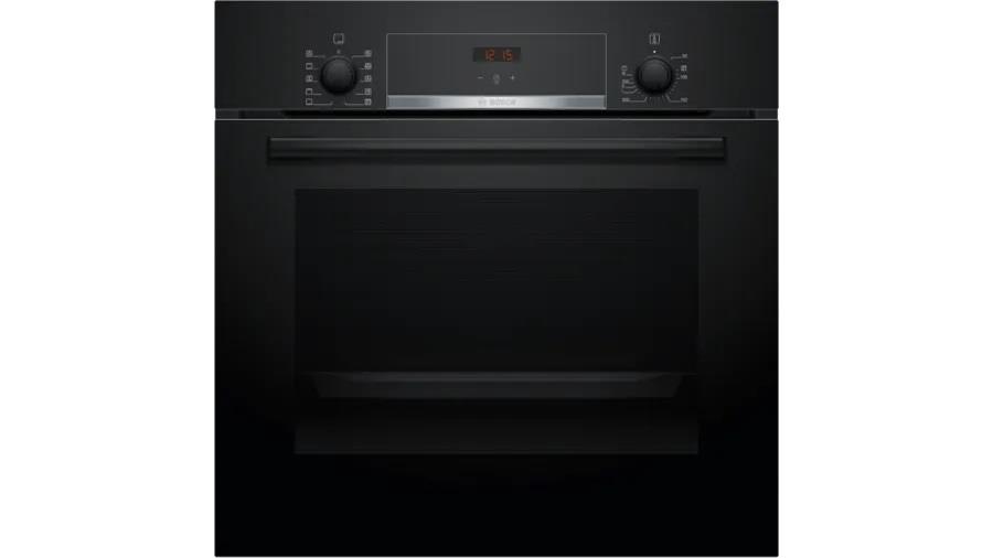 Встраиваемый электрический духовой шкаф bosch hij517yb0r black