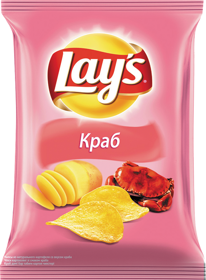 Чипсы lay's краб