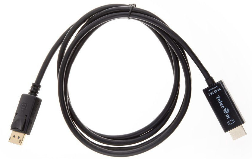 Кабель vcom displayport hdmi. Hdmi -&gt; vga telecom ta670. кабель-переходник hdmi telecom ta670-1.8m (hdmi - vga, mm, 1.8 м). кабель espada displayport - hdmi (edphdmi2) 2 м. адаптер-переходник simplypro hdmi (f) - displayport (m) - черный.