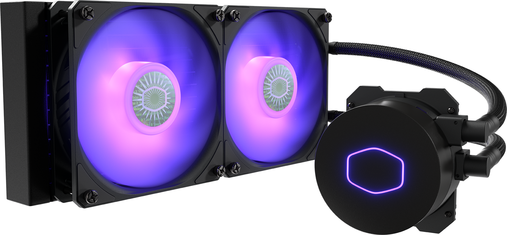 Cooler master masterliquid. Coolermaster MASTERLIQUID ml240l v2 RGB. Кулер для процессора Cooler Master MASTERLIQUID ml240l RGB. Водяное охлаждение Cooler Master MASTERLIQUID ml240l RGB. Cooler Master Master Liquid ml240l.