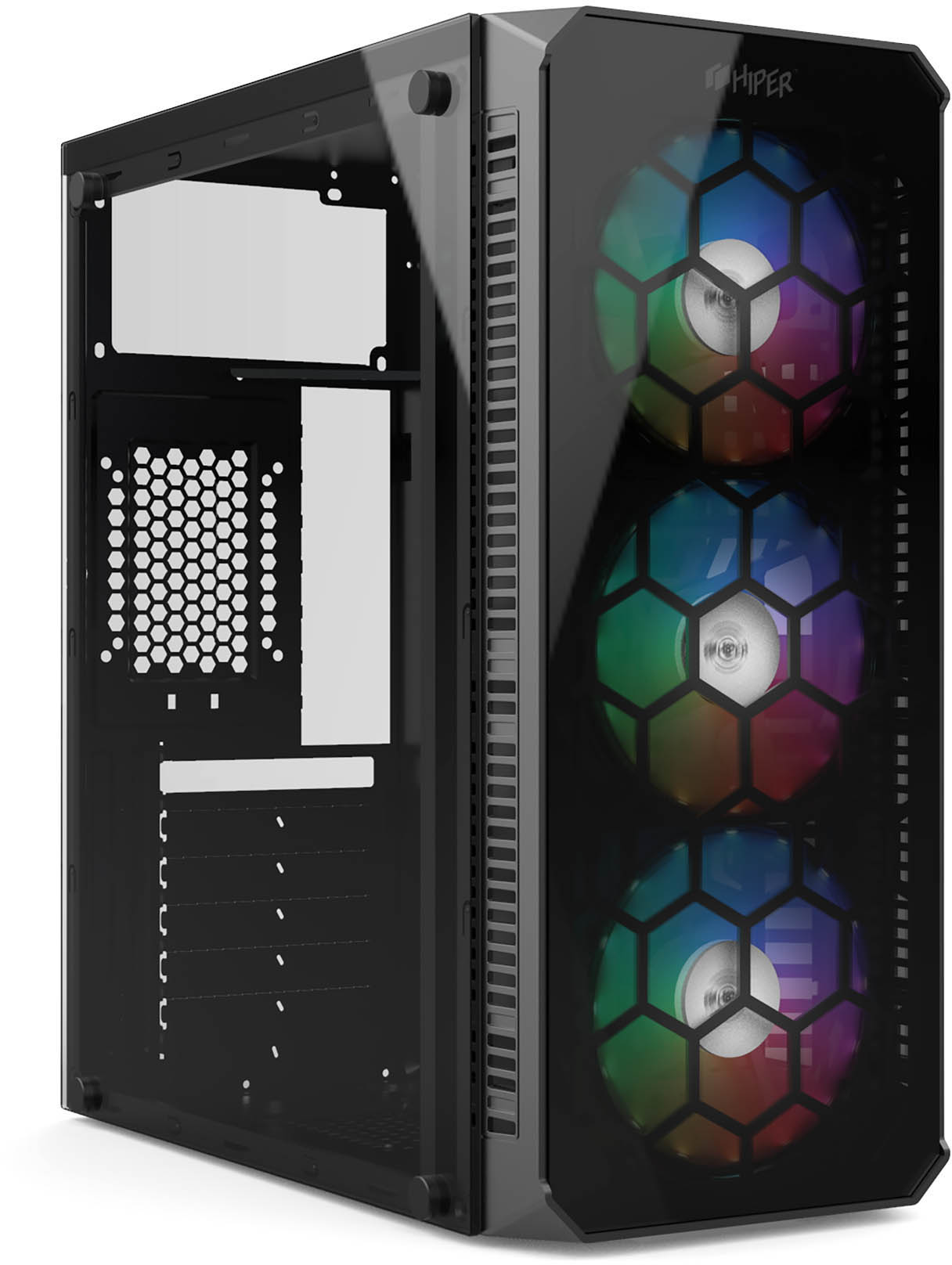 Atx rgb корпус. Корпус ATX Hiper HG-c103rgb Erebos. Компьютерный корпус Hiper HG-c106rgb. Корпус ATX Hiper HG-c103rgb Erebos (SPCC0.5,USB3.0+USB2.0,Front 3x120mm RGB Fan,Black). Hiper HG-c103rgb.