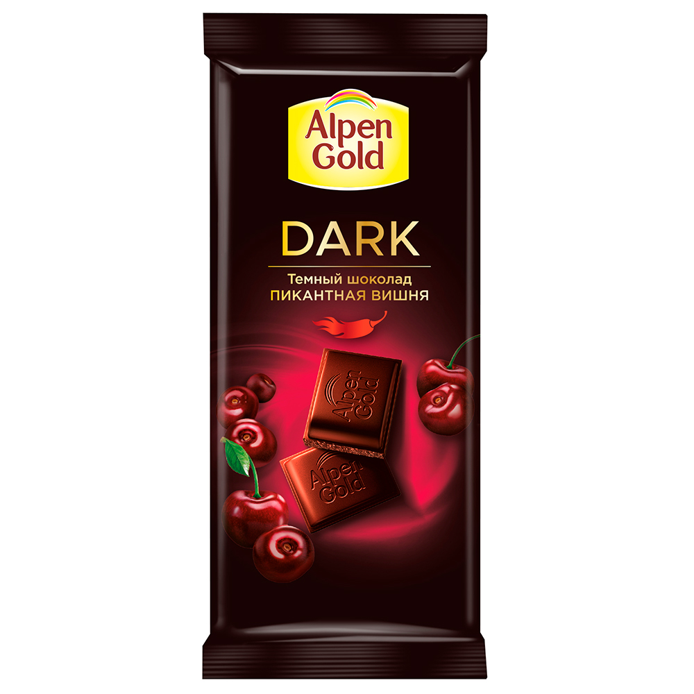 Alpen Gold Bitter Горький шоколад,