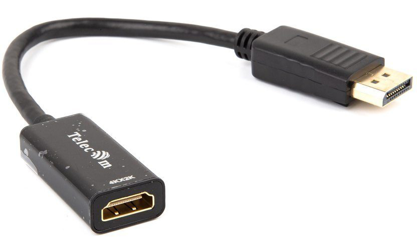 Кабель displayport hdmi. Переходник dp HDMI 4k. Переходник VCOM DISPLAYPORT - HDMI. Переходник Telecom Mini DISPLAYPORT - HDMI (ta6055) 0.2 м. Кабель-переходник Mini DISPLAYPORT (M) - HDMI (F) (Telecom ta6055).